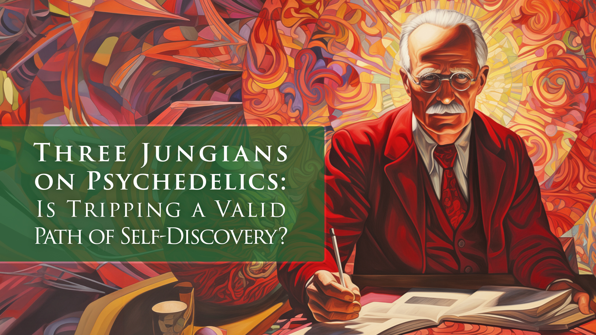 CG Jung evaluating psychedelics.