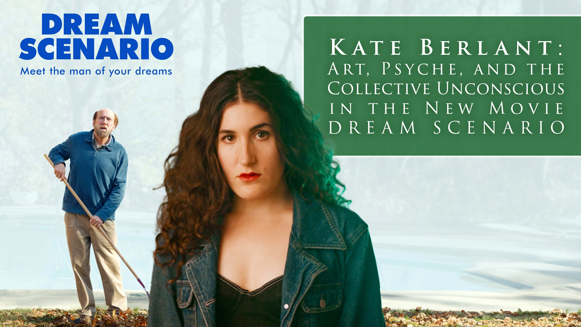 actress Kate Berlant ponders her role in the movie Dream Scenario
